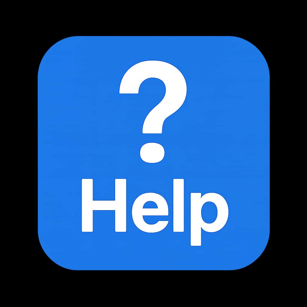 A professional badge icon for Dm Win Help.