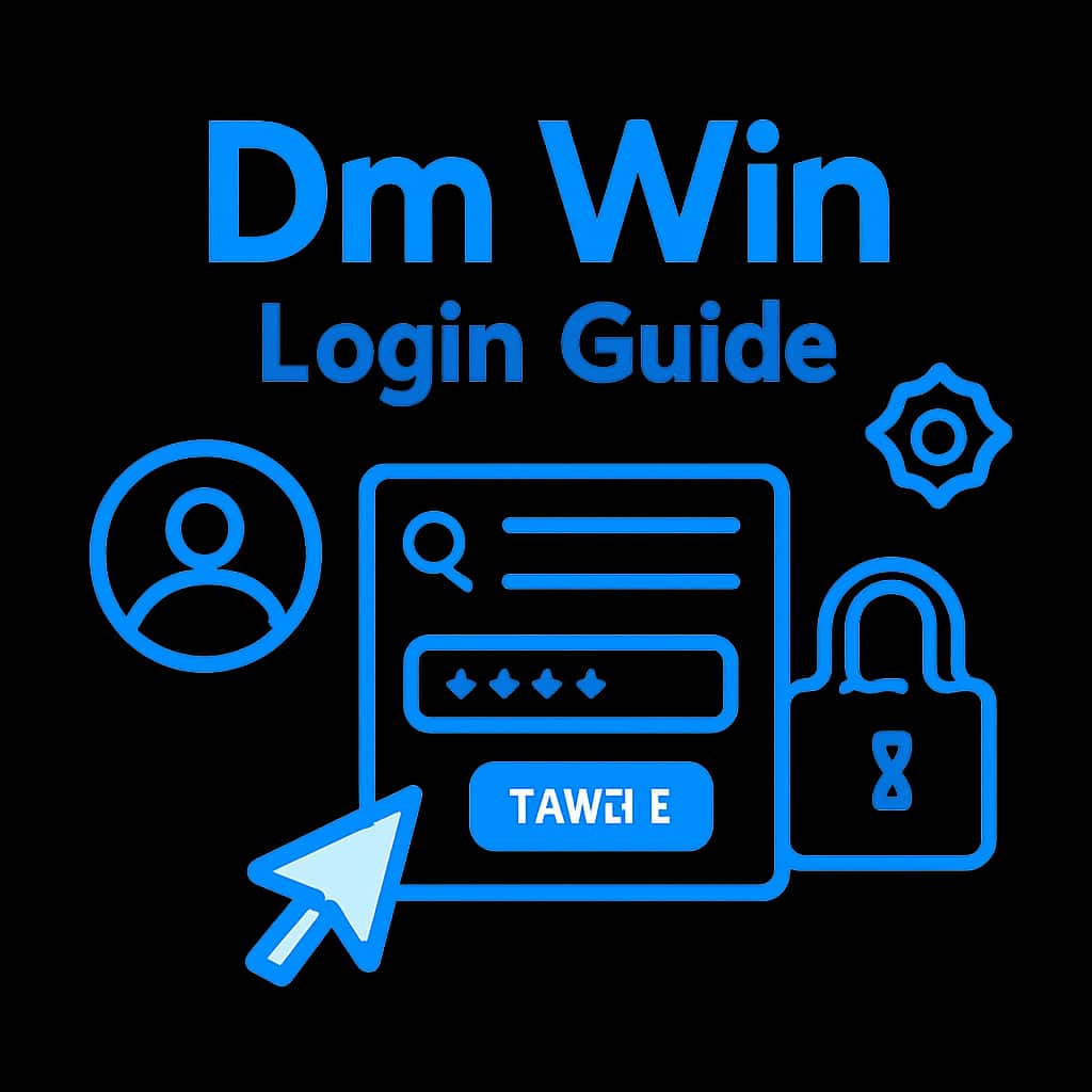 Diagram illustrating password reset process for Dm Win Login Guide.