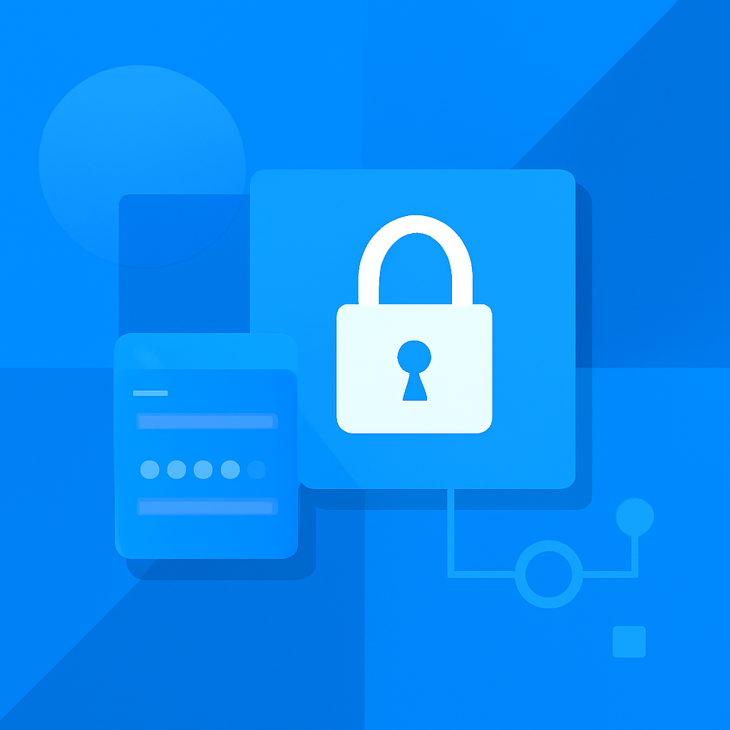 Illustration related to Dm Win security settings.