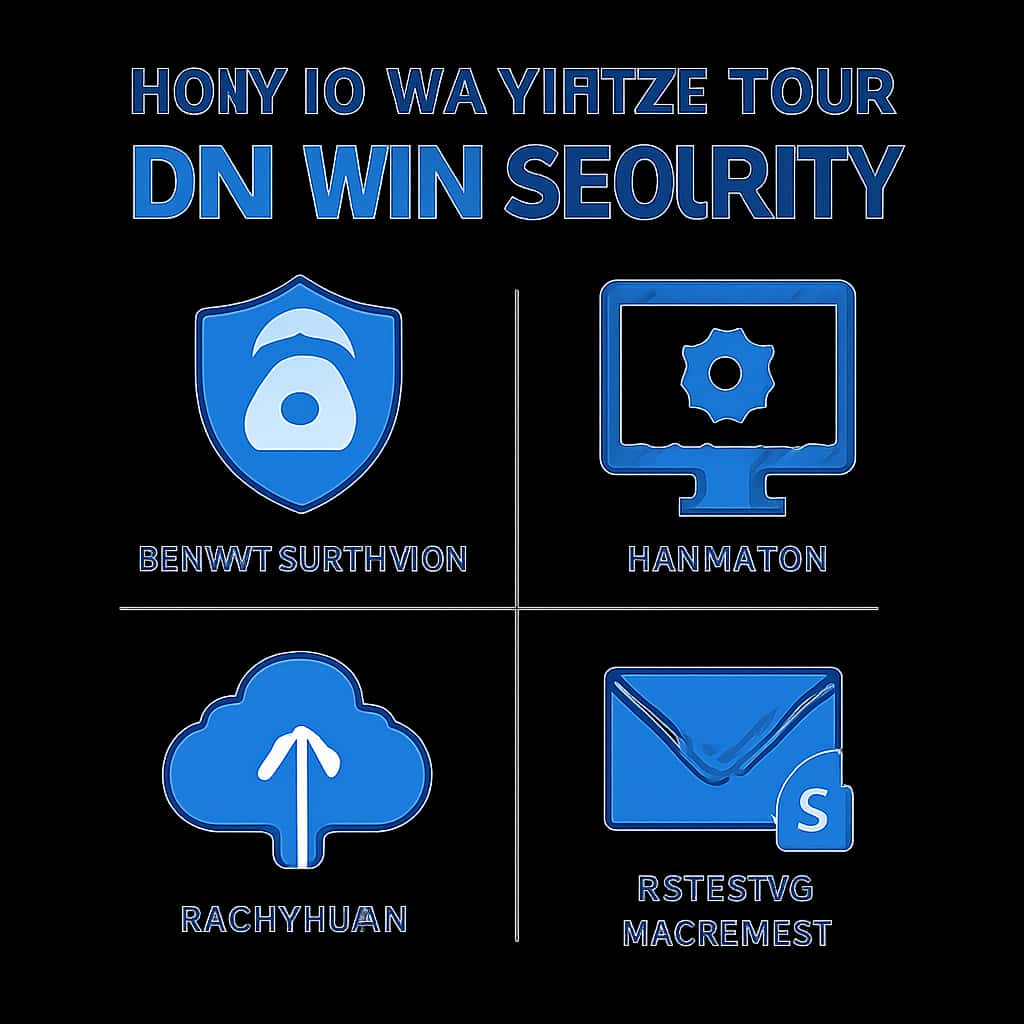 An educational illustration on maximizing Dm Win security.