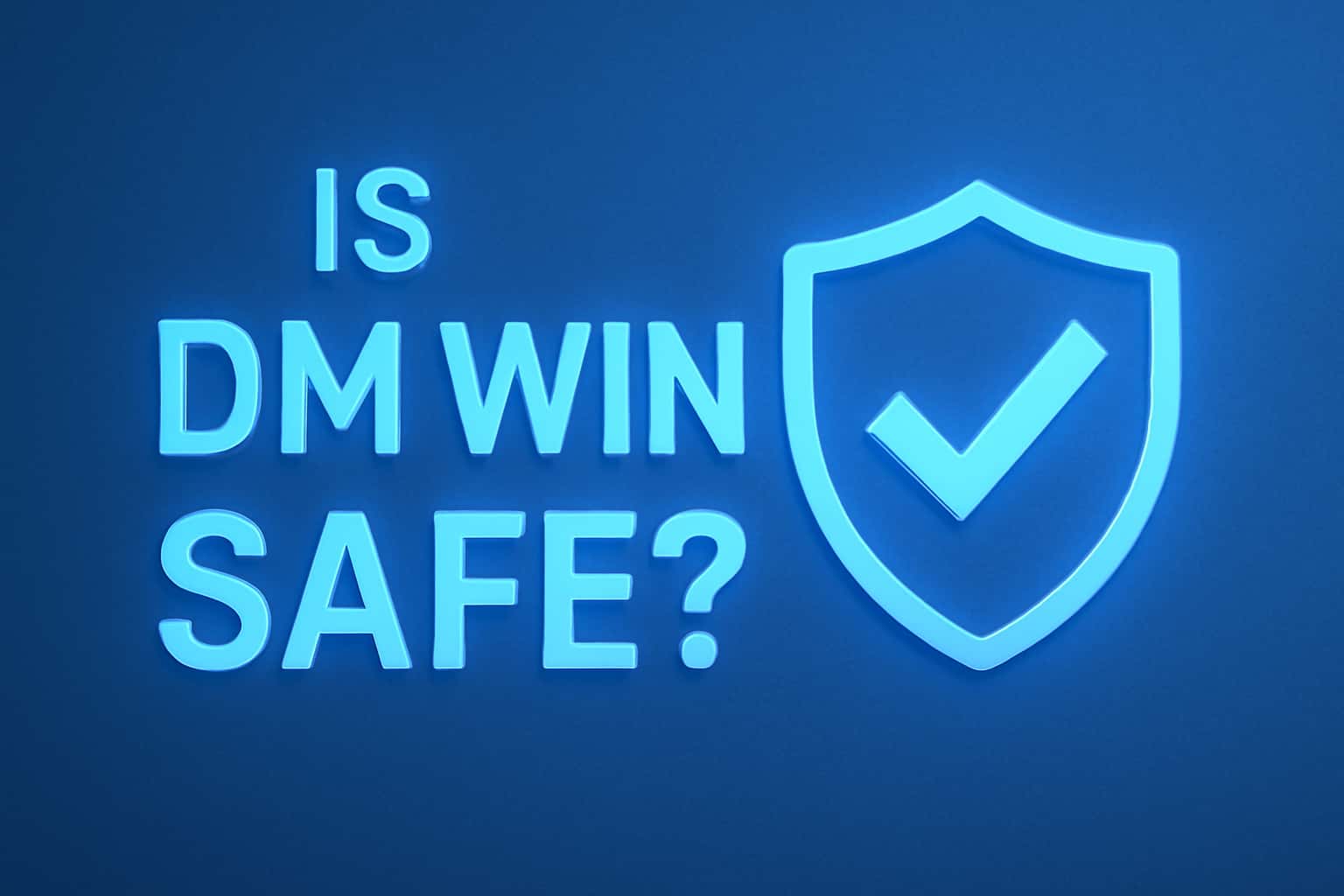 An informative scene related to Dm Win safety with technical elements.