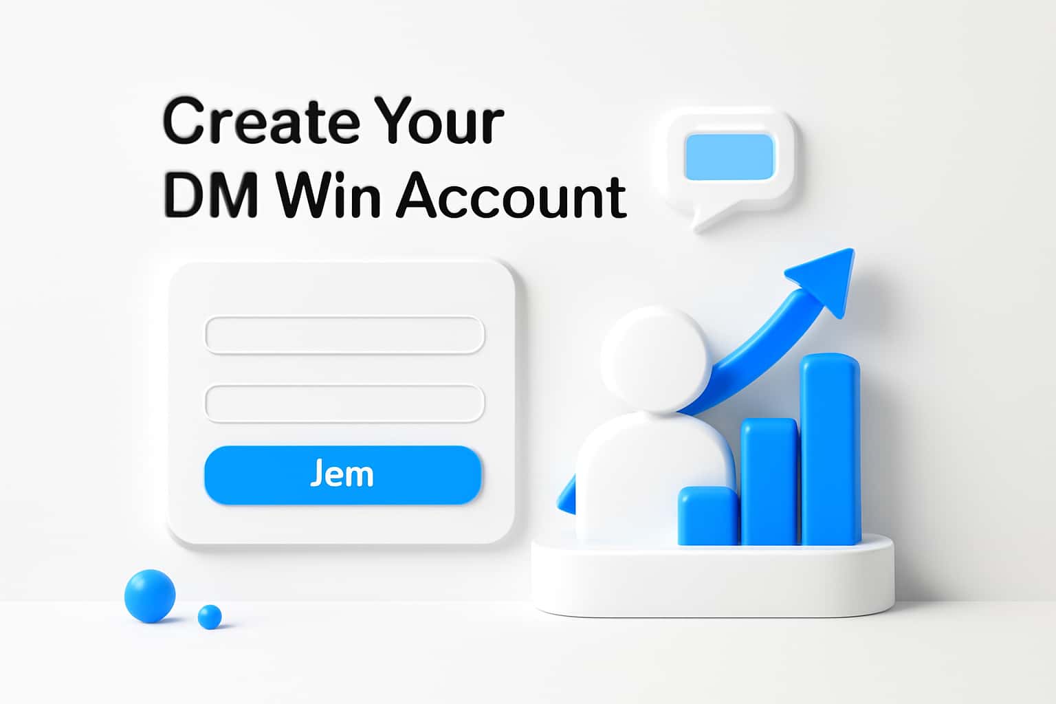 Create Your Dm Win Account Interface